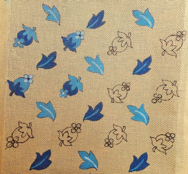 Modèle débutant fleurs et feuillages
