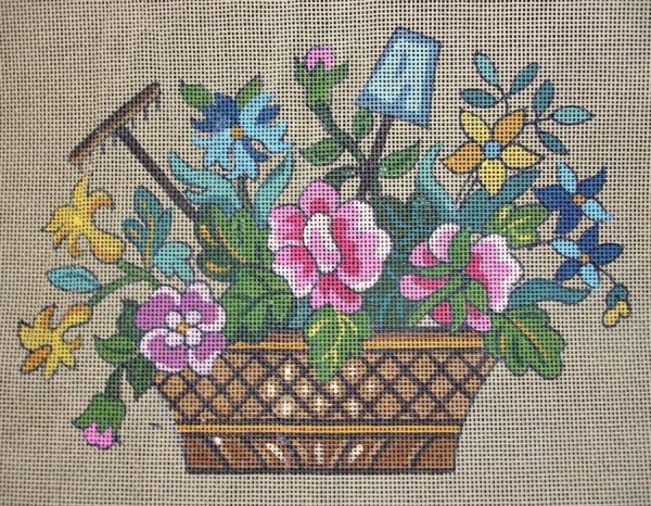 Panier de fleurs